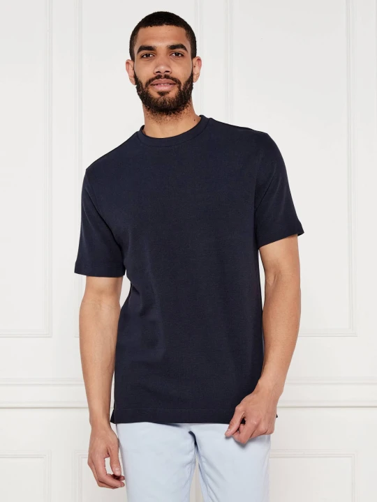 Zdjęcie produktu BOSS BLACK T-shirt H-Thompson 120 | Regular Fit granatowy