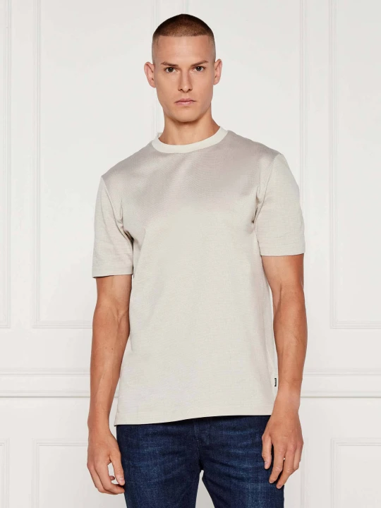 Zdjęcie produktu BOSS BLACK T-shirt H-Thompson 432 | Regular Fit | mercerised popielaty