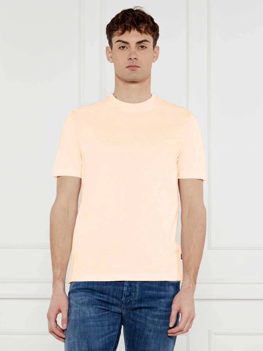 Zdjęcie produktu BOSS BLACK T-shirt H-Thompson 432 | Regular Fit | mercerised brzoskwiniowy