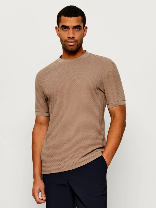 Zdjęcie produktu BOSS BLACK T-shirt H-Thompson 82 | Regular Fit brązowy