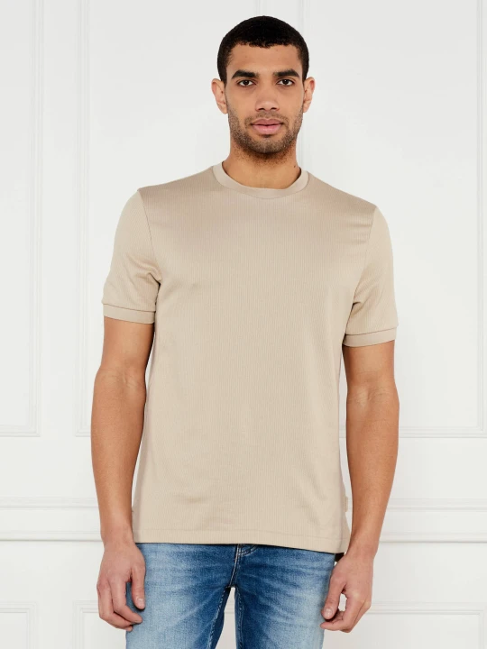 Zdjęcie produktu BOSS BLACK T-shirt P-Taut 25 | Regular Fit beżowy