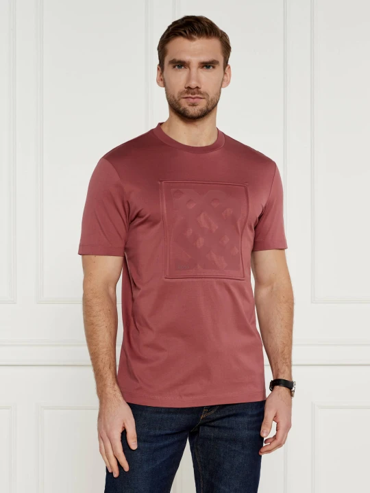 Zdjęcie produktu BOSS BLACK T-shirt P-Thompson 206 | Regular Fit czerwony