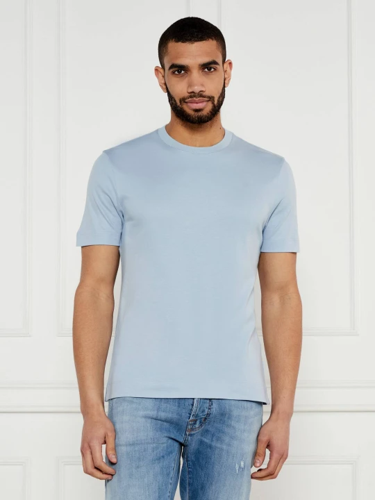 Zdjęcie produktu BOSS BLACK T-shirt P-Thompson 52 | Slim Fit błękitny