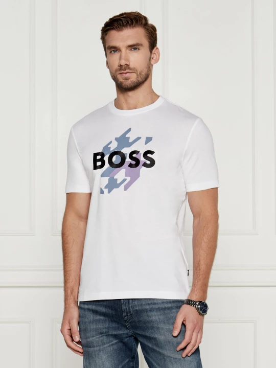 Zdjęcie produktu BOSS BLACK T-shirt | Regular Fit biały