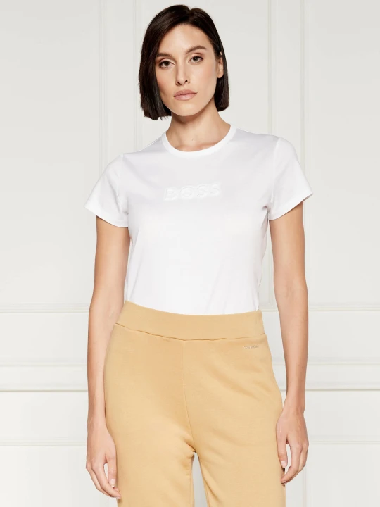 Zdjęcie produktu BOSS BLACK T-shirt | Regular Fit biały