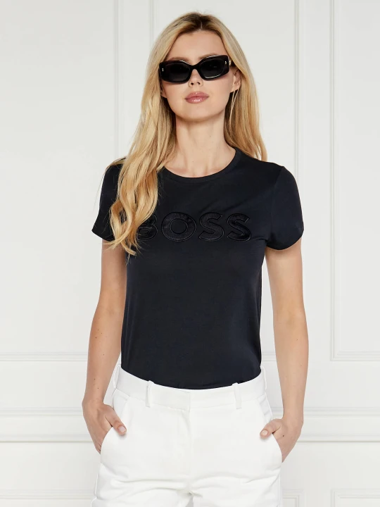 Zdjęcie produktu BOSS BLACK T-shirt | Regular Fit granatowy