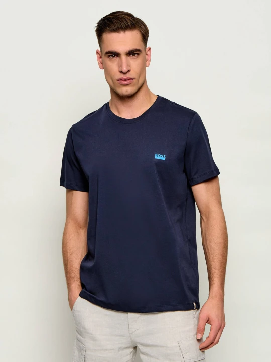 Zdjęcie produktu BOSS BLACK T-shirt RN 365 | Regular Fit granatowy
