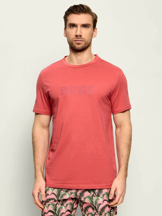Zdjęcie produktu BOSS BLACK T-shirt | Regular Fit koralowy