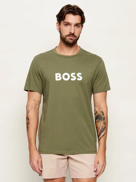 Zdjęcie produktu BOSS BLACK T-shirt RN | Regular Fit zielony