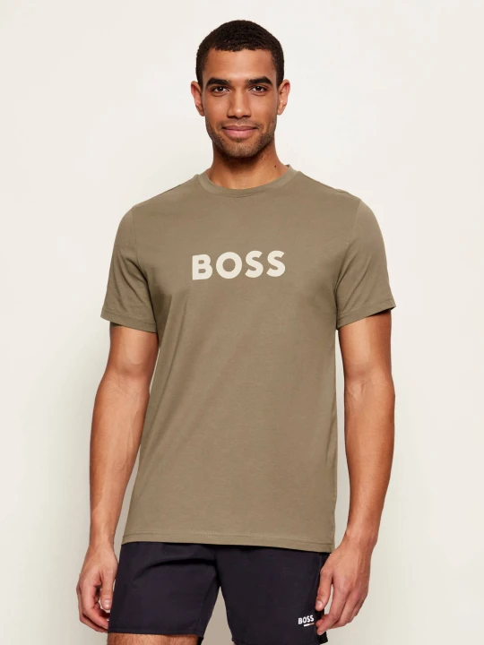 Zdjęcie produktu BOSS BLACK T-shirt RN | Regular Fit brązowy