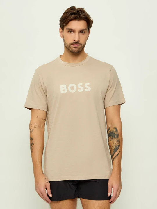 Zdjęcie produktu BOSS BLACK T-shirt RN | Regular Fit beżowy