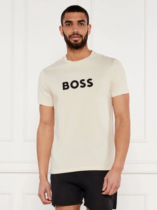 Zdjęcie produktu BOSS BLACK T-shirt RN | Regular Fit beżowy