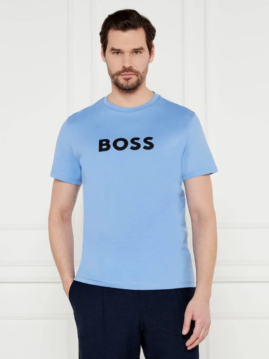 Zdjęcie produktu BOSS BLACK T-shirt Rn | Regular Fit błękitny