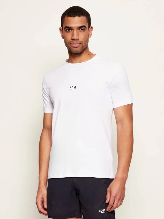Zdjęcie produktu BOSS BLACK T-shirt RN | Slim Fit biały