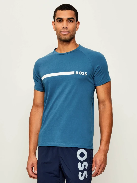Zdjęcie produktu BOSS BLACK T-shirt RN | Slim Fit niebieski