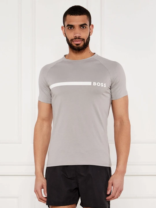 Zdjęcie produktu BOSS BLACK T-shirt RN | Slim Fit szary