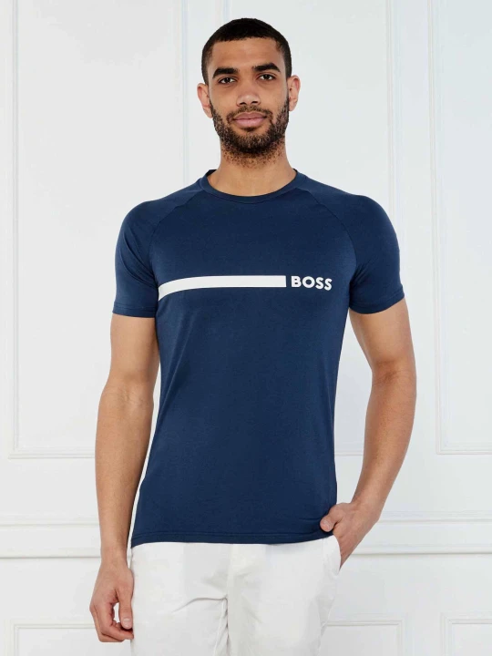 Zdjęcie produktu BOSS BLACK T-shirt RN | Slim Fit grafitowy