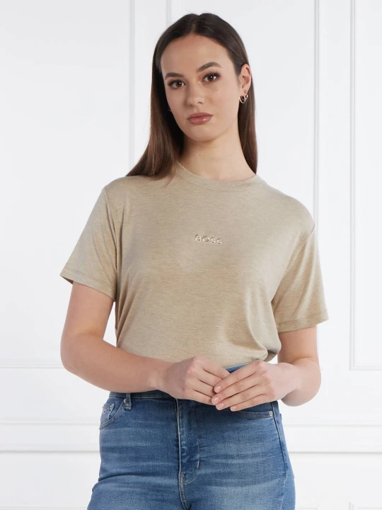 Zdjęcie produktu BOSS BLACK T-shirt Select | Regular Fit beżowy