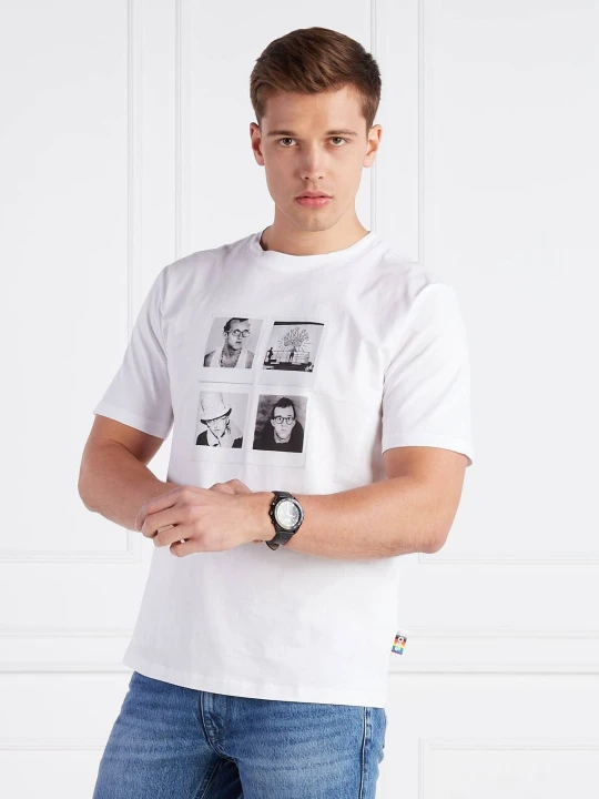 Zdjęcie produktu BOSS BLACK T-shirt T_Pola | Regular Fit biały