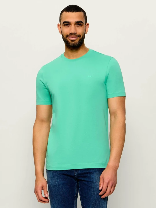 Zdjęcie produktu BOSS BLACK T-shirt Thompson 01 | Regular Fit zielony