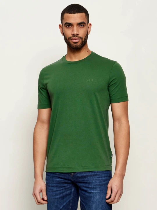 Zdjęcie produktu BOSS BLACK T-shirt Thompson 01 | Regular Fit zielony