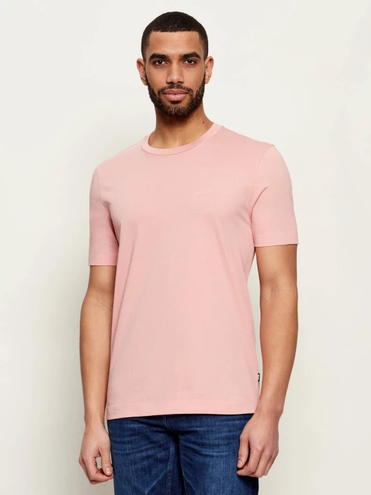Zdjęcie produktu BOSS BLACK T-shirt Thompson 01 | Regular Fit łososiowy