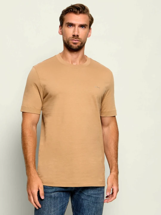 Zdjęcie produktu BOSS BLACK T-shirt Thompson 01 | Regular Fit beżowy