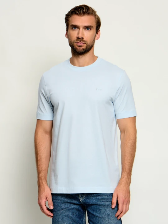 Zdjęcie produktu BOSS BLACK T-shirt Thompson 01 | Regular Fit błękitny