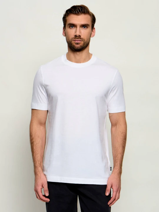 Zdjęcie produktu BOSS BLACK T-shirt Thompson 02 | Regular Fit biały