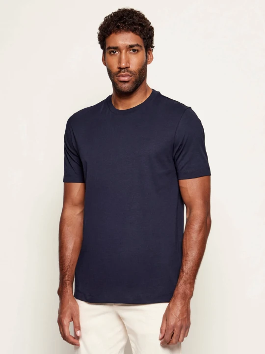 Zdjęcie produktu BOSS BLACK T-shirt Thompson 02 | Regular Fit granatowy