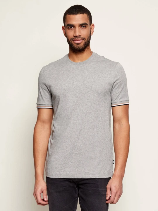Zdjęcie produktu BOSS BLACK T-shirt Thompson 04 | Regular Fit szary