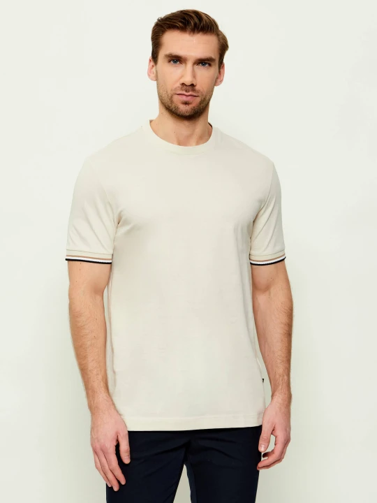Zdjęcie produktu BOSS BLACK T-shirt Thompson 04 | Regular Fit beżowy