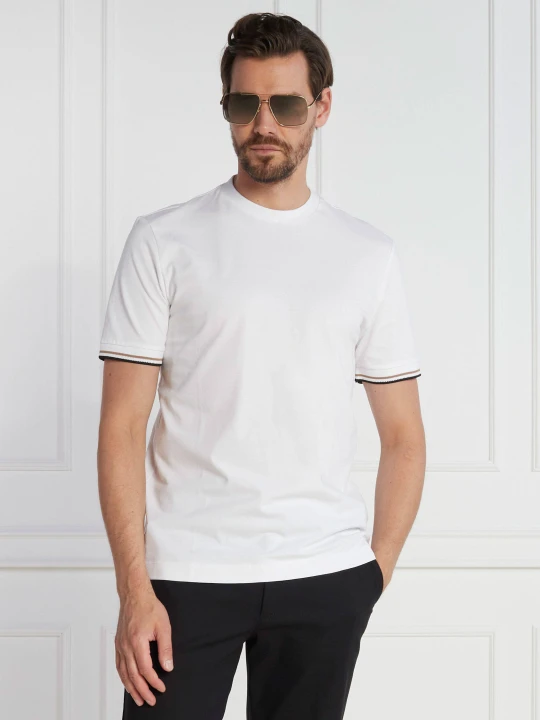 Zdjęcie produktu BOSS BLACK T-shirt Thompson 04 | Regular Fit biały