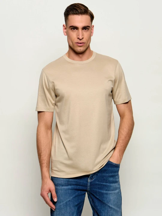 Zdjęcie produktu BOSS BLACK T-shirt Thompson | Regular Fit beżowy
