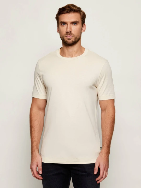 Zdjęcie produktu BOSS BLACK T-shirt Thompson | Regular Fit ecru