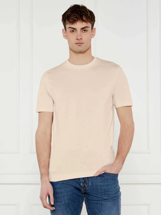 Zdjęcie produktu BOSS BLACK T-shirt Thompson | Regular Fit brzoskwiniowy