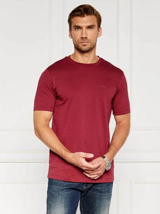 Zdjęcie produktu BOSS BLACK T-shirt Thompson | Regular Fit bordowy