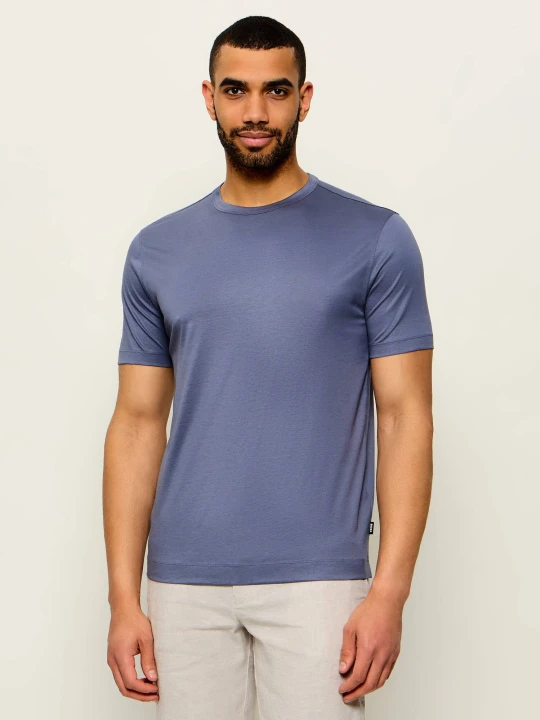 Zdjęcie produktu BOSS BLACK T-shirt Thompson | Regular Fit | mercerised szary