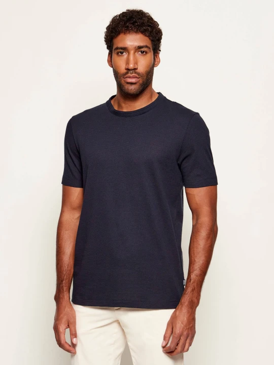 Zdjęcie produktu BOSS BLACK T-shirt Tiburt 240 | Regular Fit granatowy
