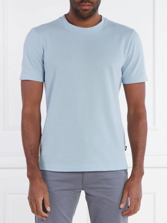 Zdjęcie produktu BOSS BLACK T-shirt Tiburt 240 | Regular Fit błękitny