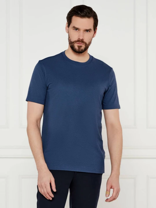 Zdjęcie produktu BOSS BLACK T-shirt Tiburt 240 | Regular Fit granatowy