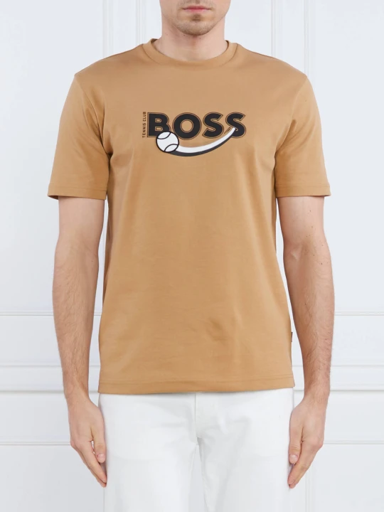 Zdjęcie produktu BOSS BLACK T-shirt Tiburt 348 | Regular Fit camel