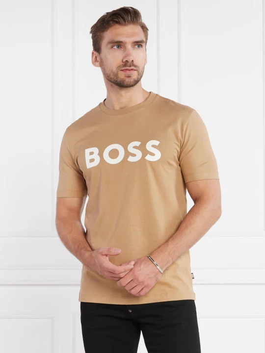 Zdjęcie produktu BOSS BLACK T-shirt Tiburt 354 | Regular Fit camel
