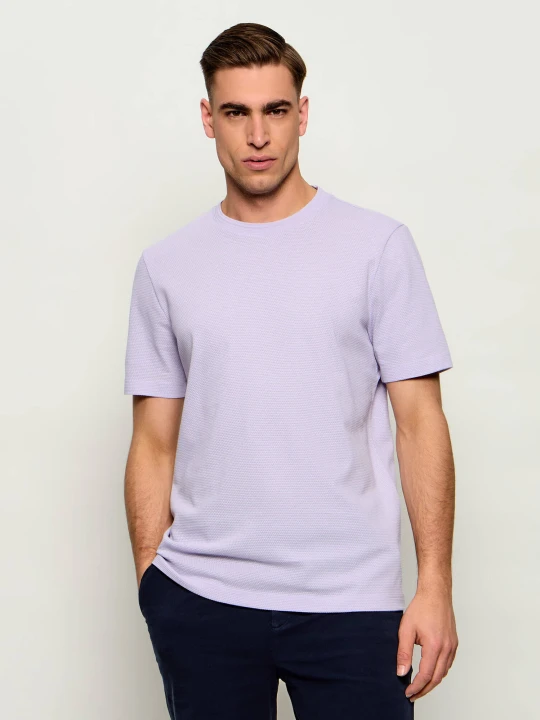 Zdjęcie produktu BOSS BLACK T-shirt Tiburt | Regular Fit lawendowy