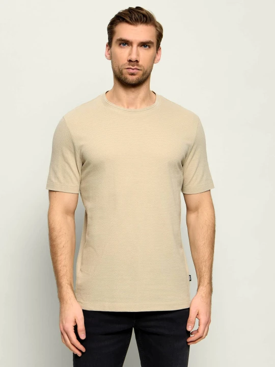 Zdjęcie produktu BOSS BLACK T-shirt Tiburt | Regular Fit beżowy