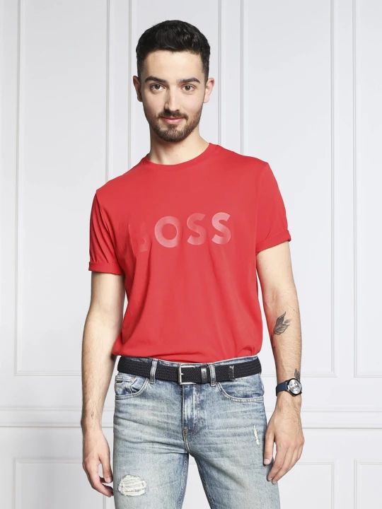 Zdjęcie produktu BOSS BLACK T-shirt Tiburt | Regular Fit czerwony
