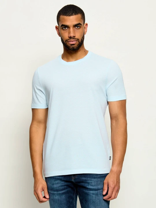 Zdjęcie produktu BOSS BLACK T-shirt Tiburt | Regular Fit błękitny