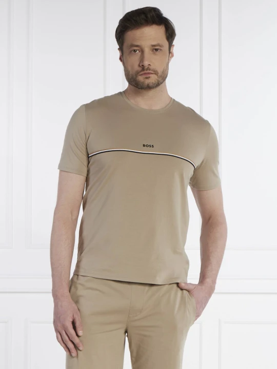 Zdjęcie produktu BOSS BLACK T-shirt unique | Regular Fit beżowy
