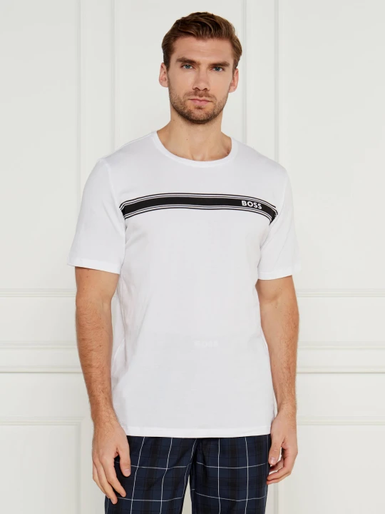 Zdjęcie produktu BOSS BLACK T-shirt Urban | Regular Fit biały