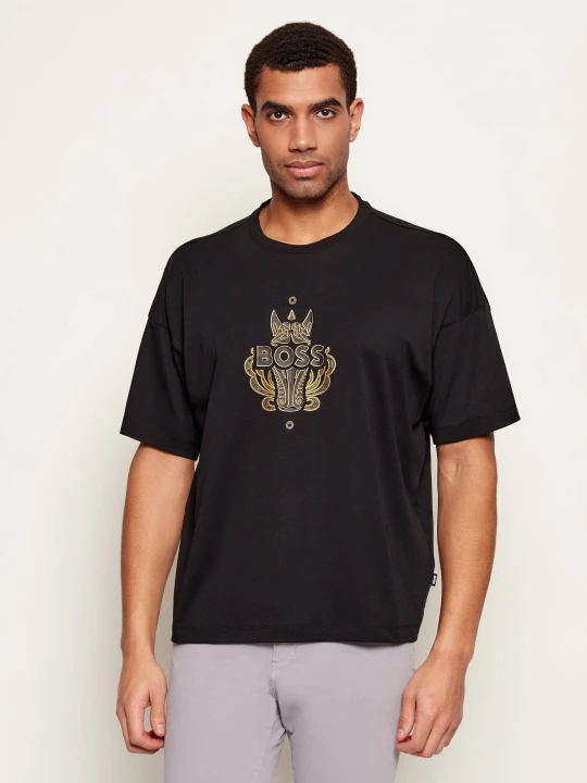 Zdjęcie produktu BOSS BLACK T-shirt Wen_CNY | BOSS x Creation of the Gods | Regular Fit